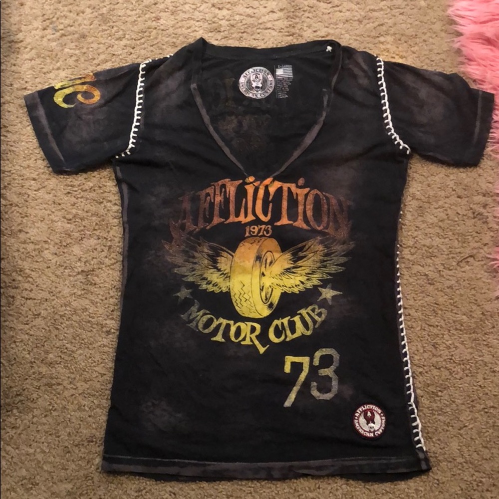 affliction American custom woman shirt